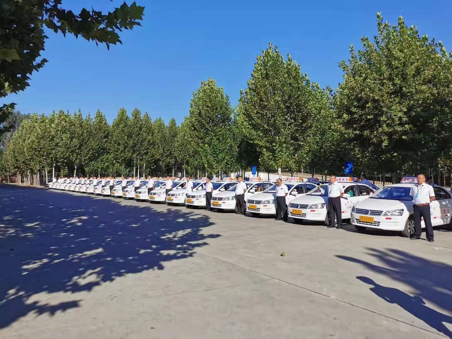 驾校训练场实景