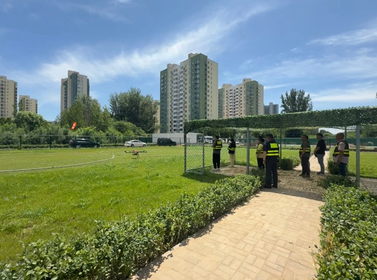无人机训练场实景