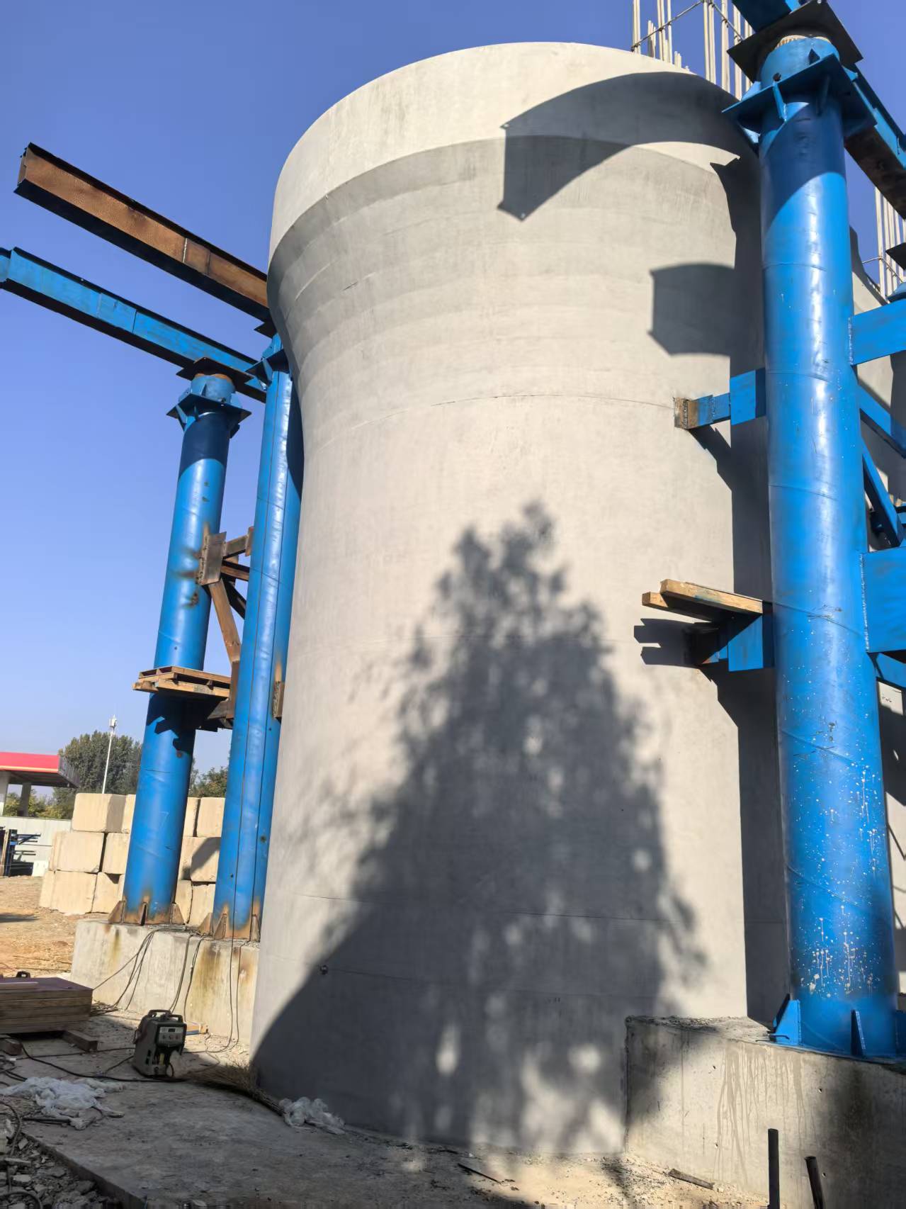 建筑清水饰面实景