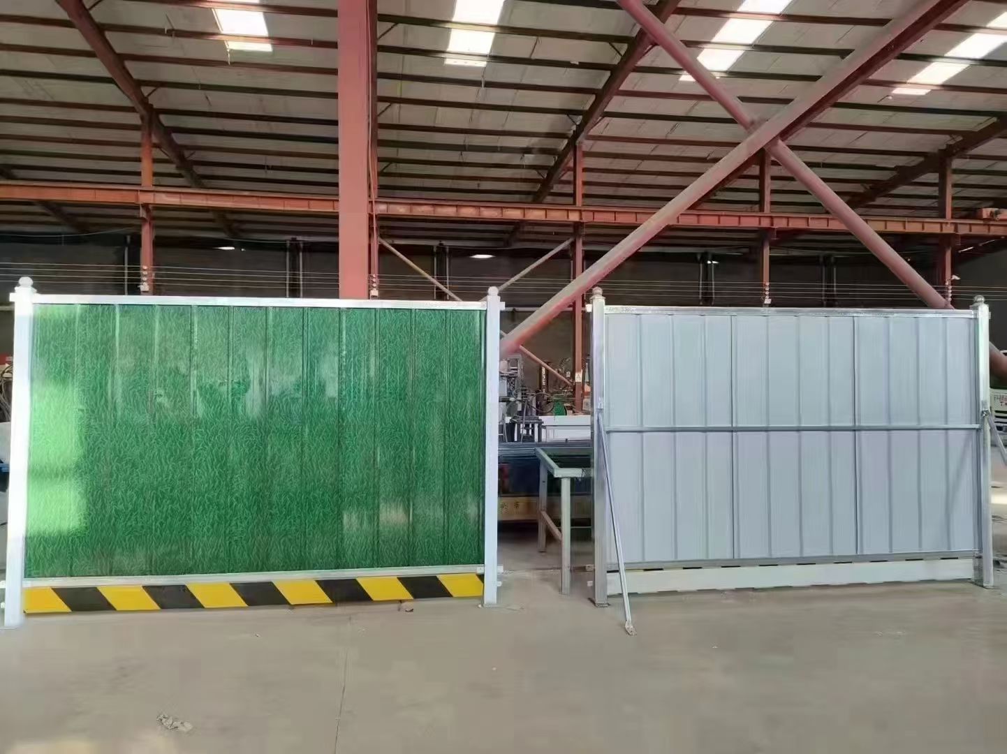 施工围挡实景
