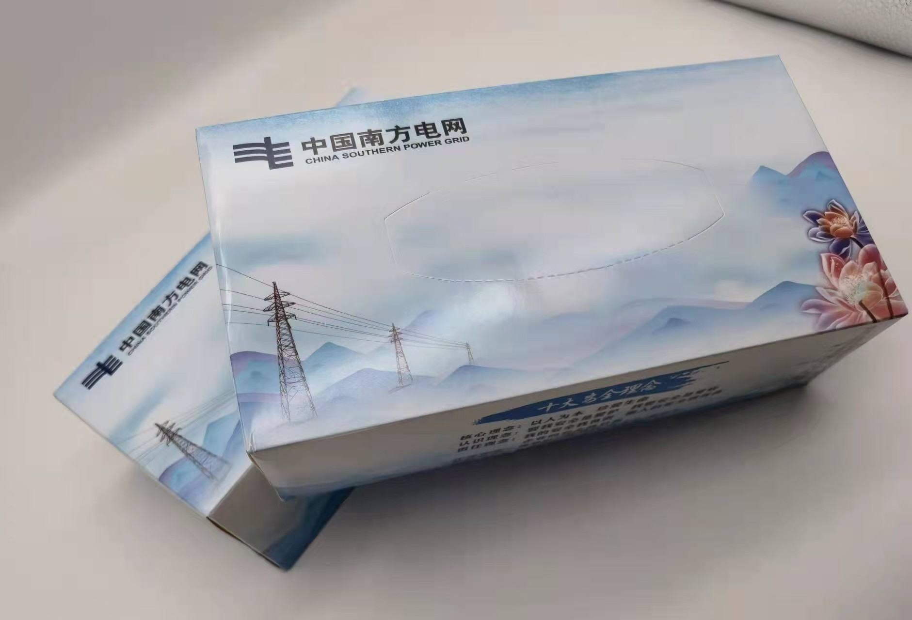 印字抽纸定制生产场景