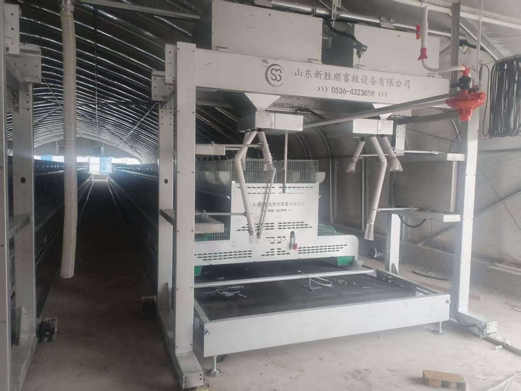 行车喂料系统实景