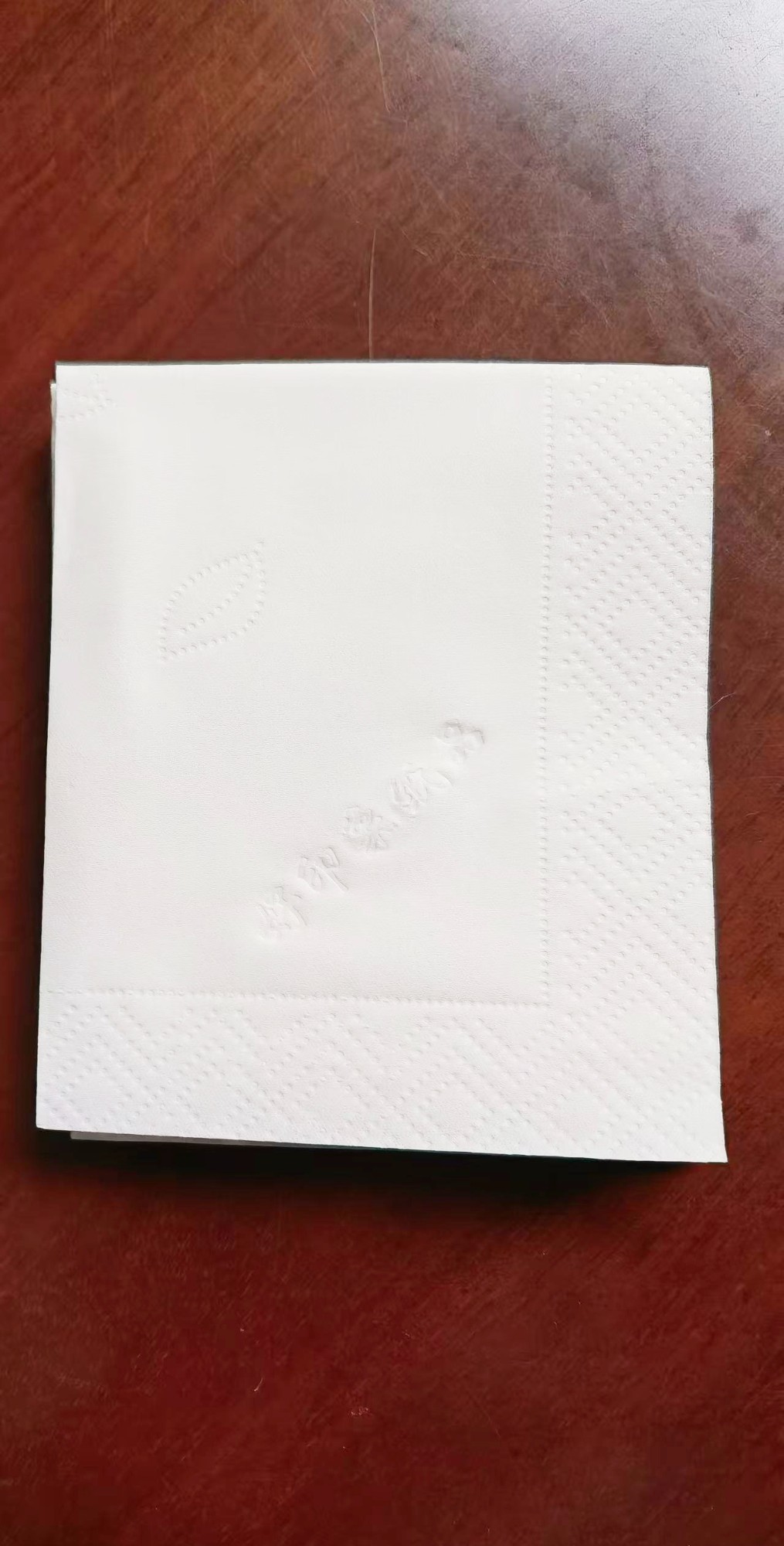 广告面巾纸生产实拍