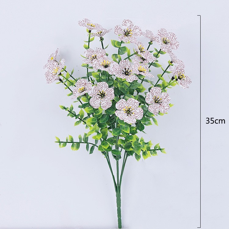 玫瑰仿真花生产实拍