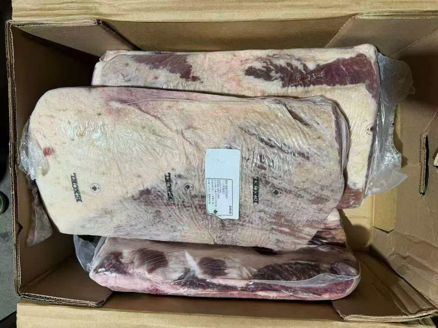 冻品仓储与管理实景