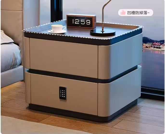 极简床头柜生产实拍