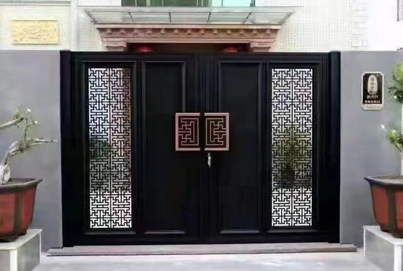 别墅大门实景图