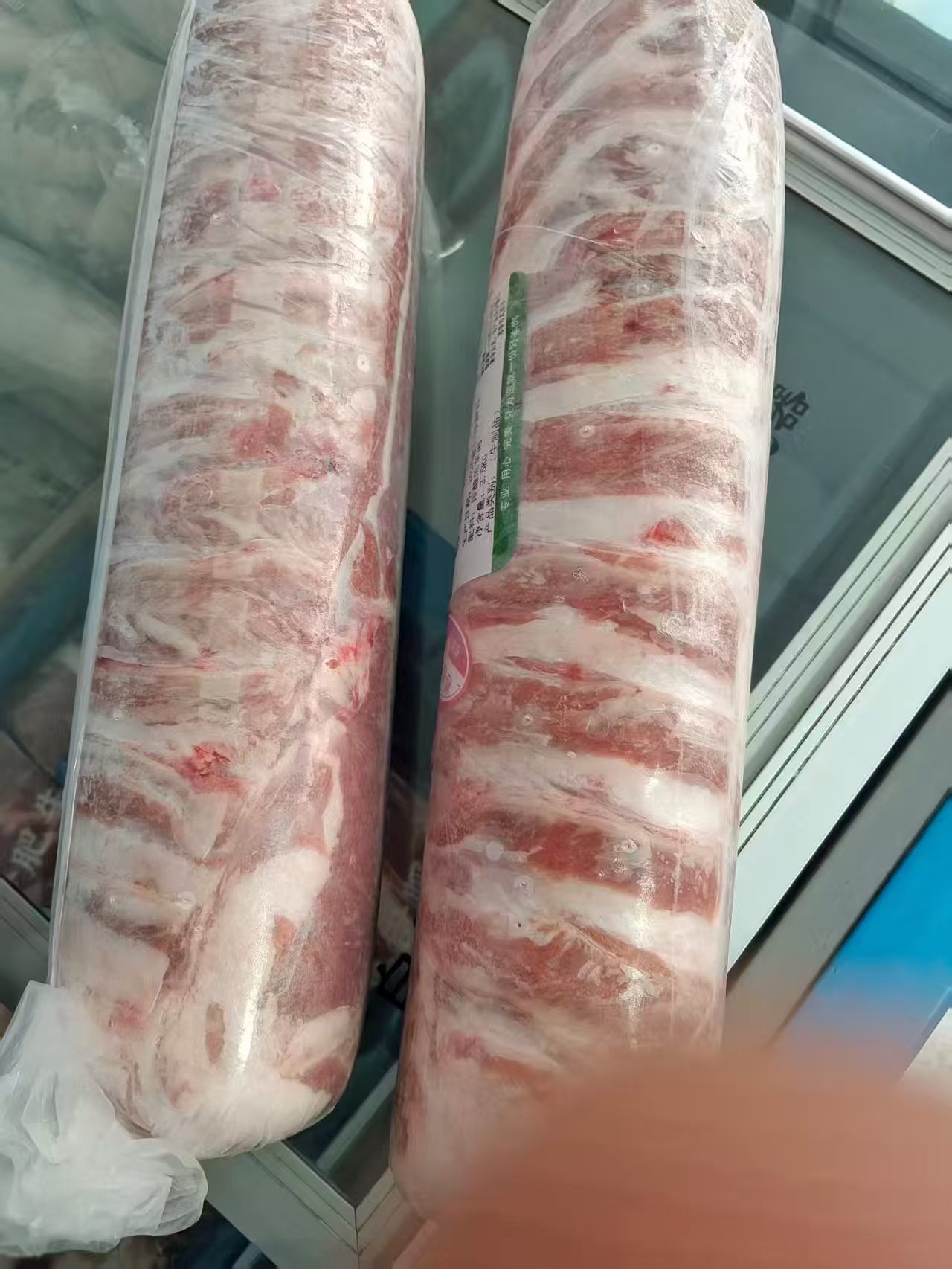 冷链仓储与分拣实景