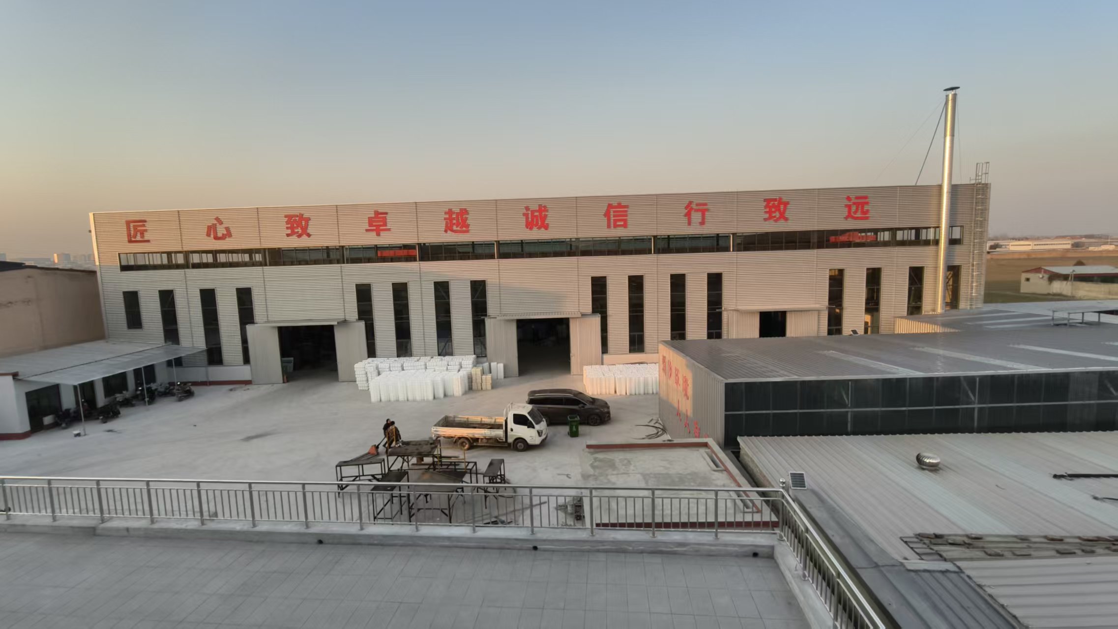 保定路沿石模具生产车间