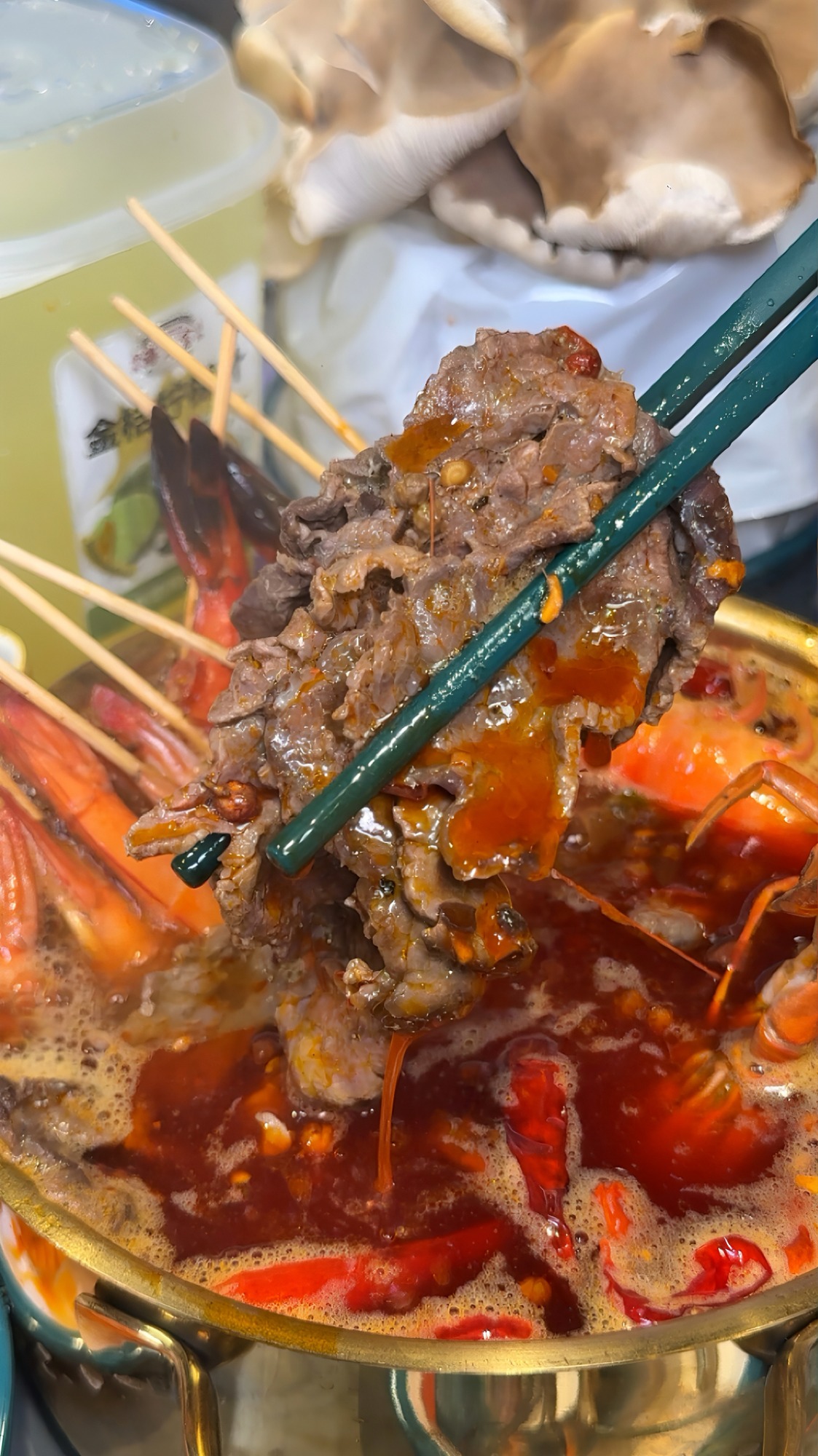 海鲜火锅明档自选区