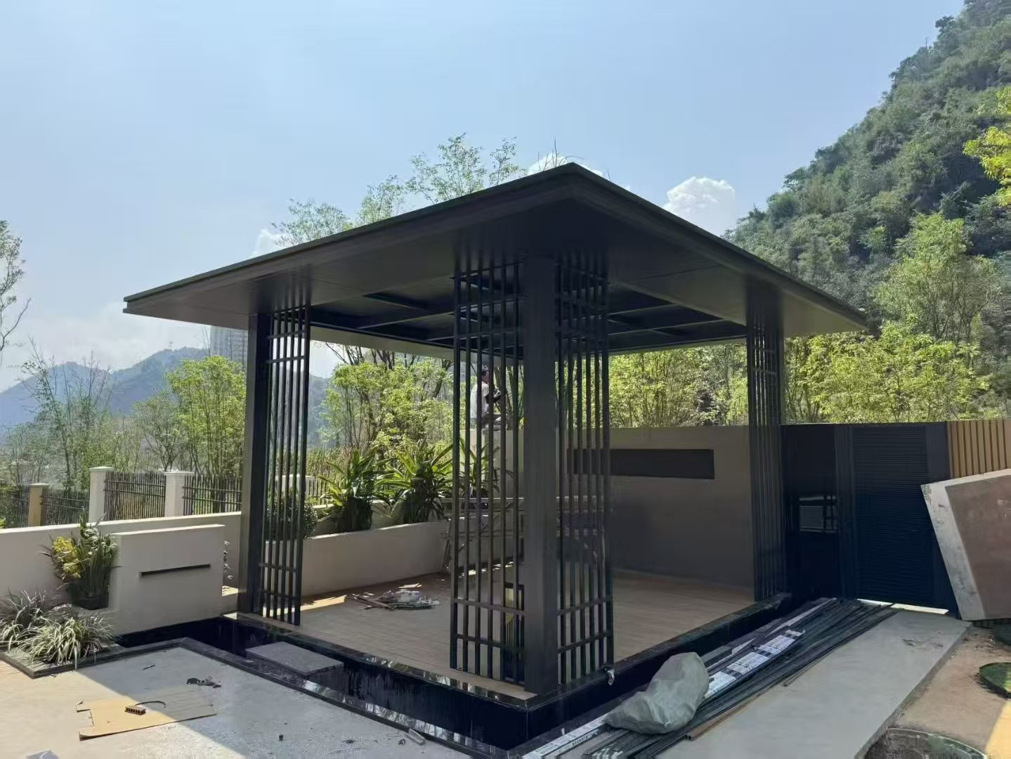 奶油风门窗实拍细节