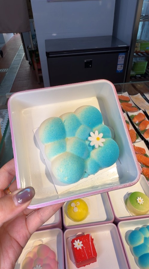 自选海鲜市集现场