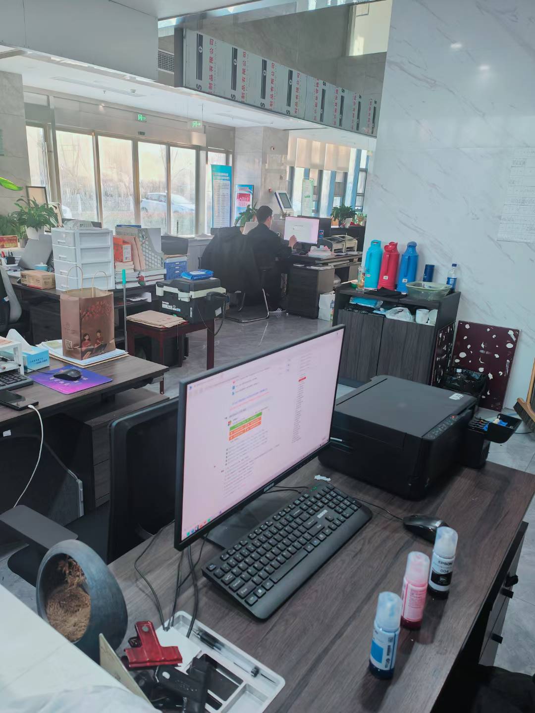 弱电工程施工现场