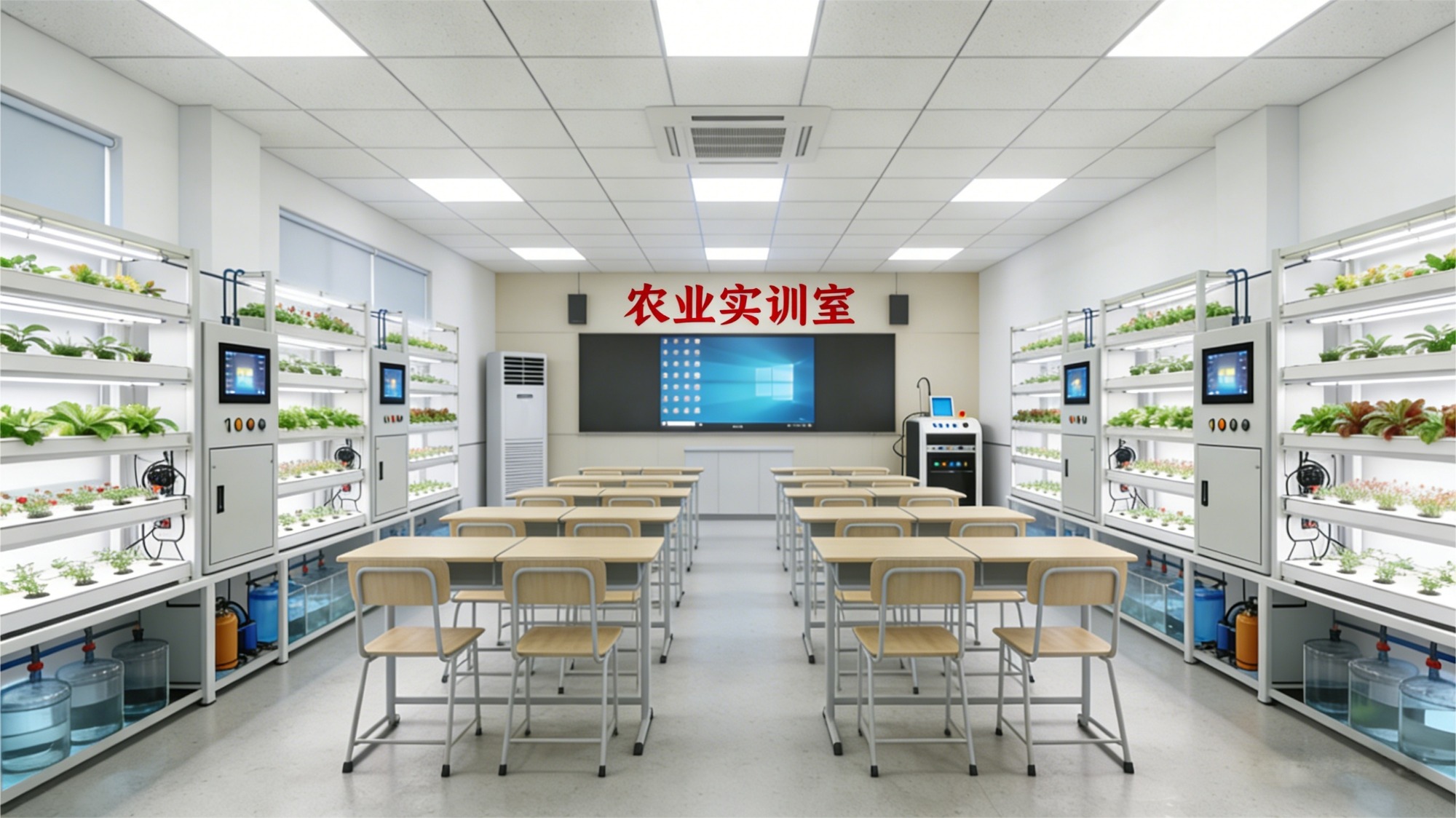 水培实训装置结构示意图