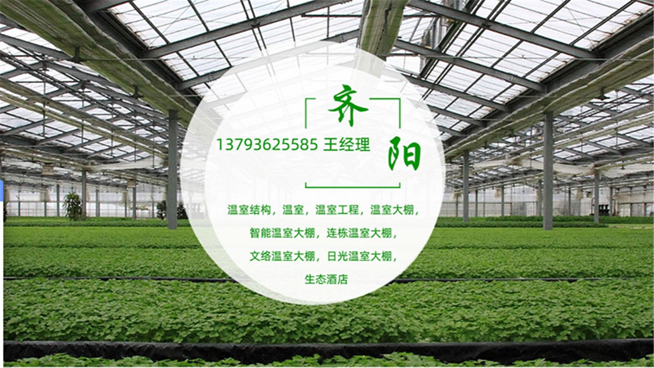 日光温室结构示意图