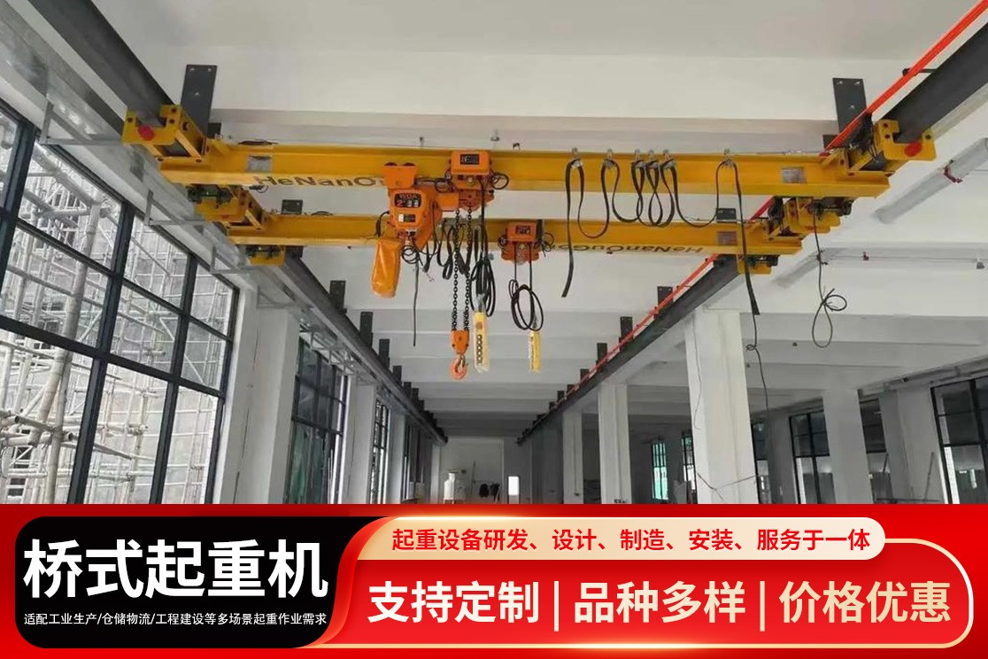 Remote Bridge Crane Installation