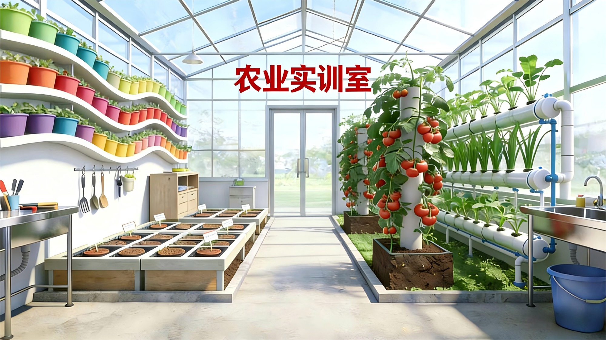 农业物联网实训温室控制系统