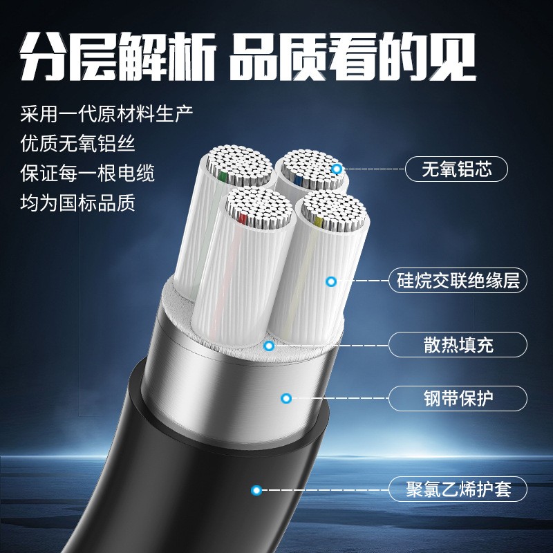 防火电缆结构示意图
