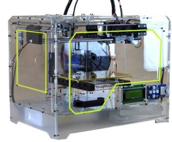 砂型 3D 打印设备运行现场