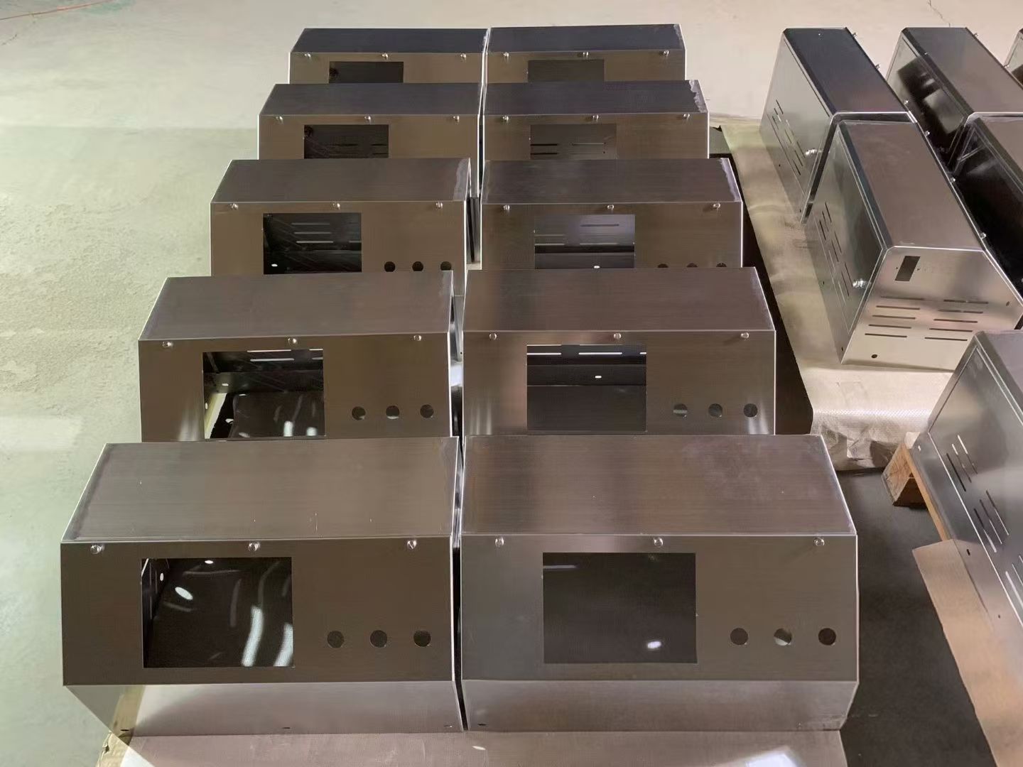 钣金加工产线实拍