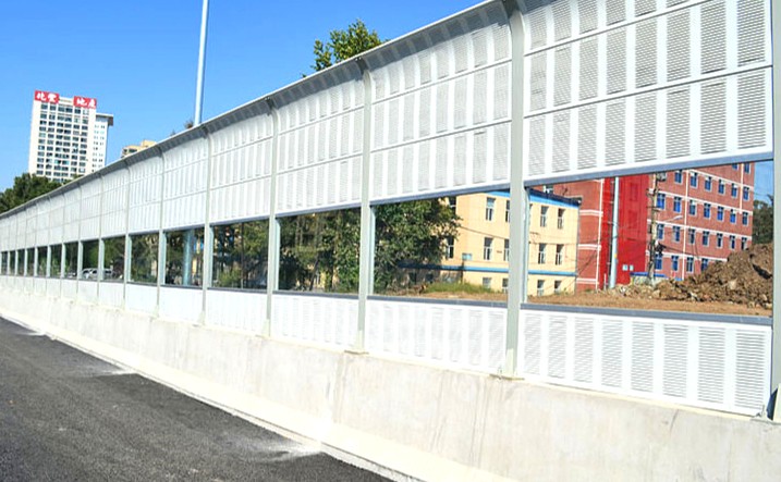 Railway Sound Barrier Installation