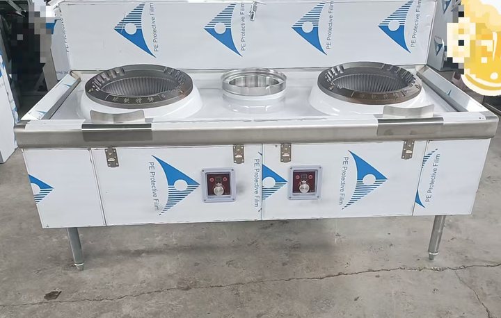 植物油商用灶具实拍