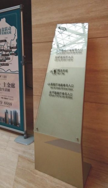 厂区标识灯箱实景