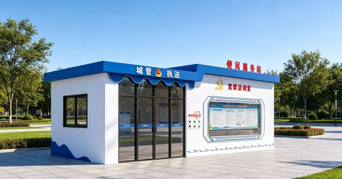 模块化集成房屋展示