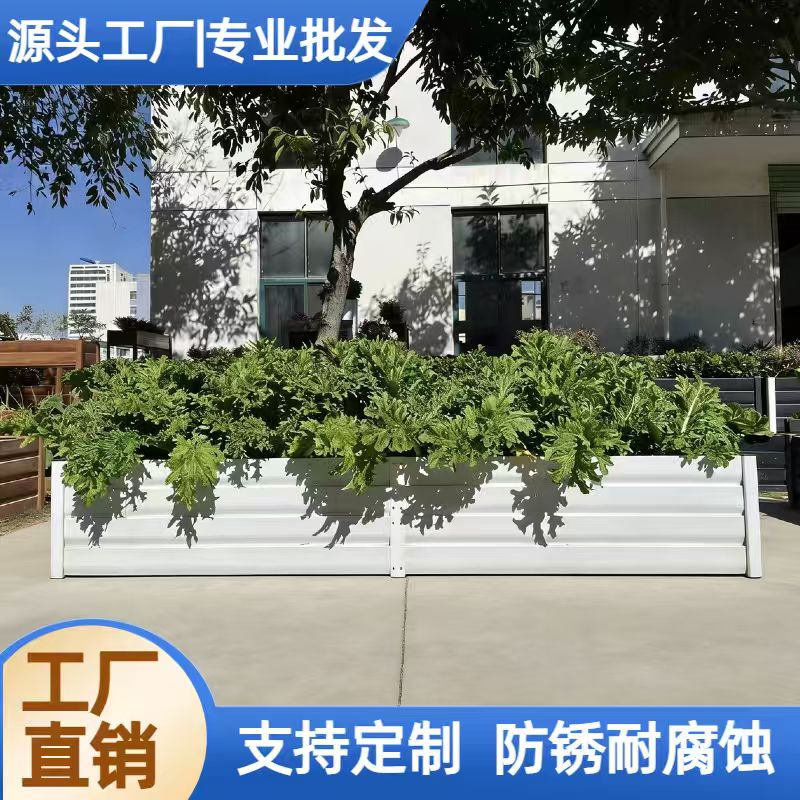 金属花箱生产车间实拍