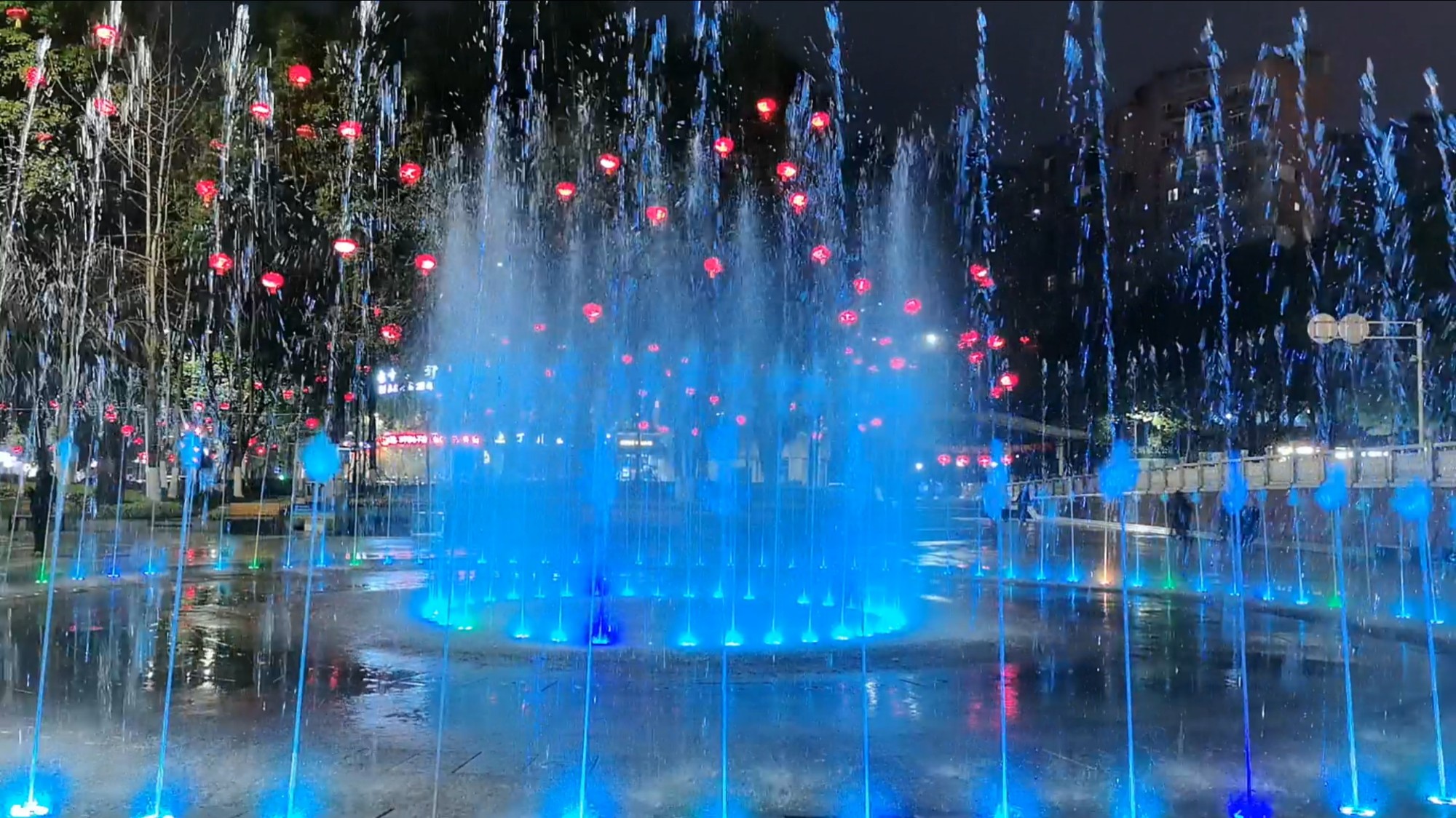 音乐喷泉工程实景