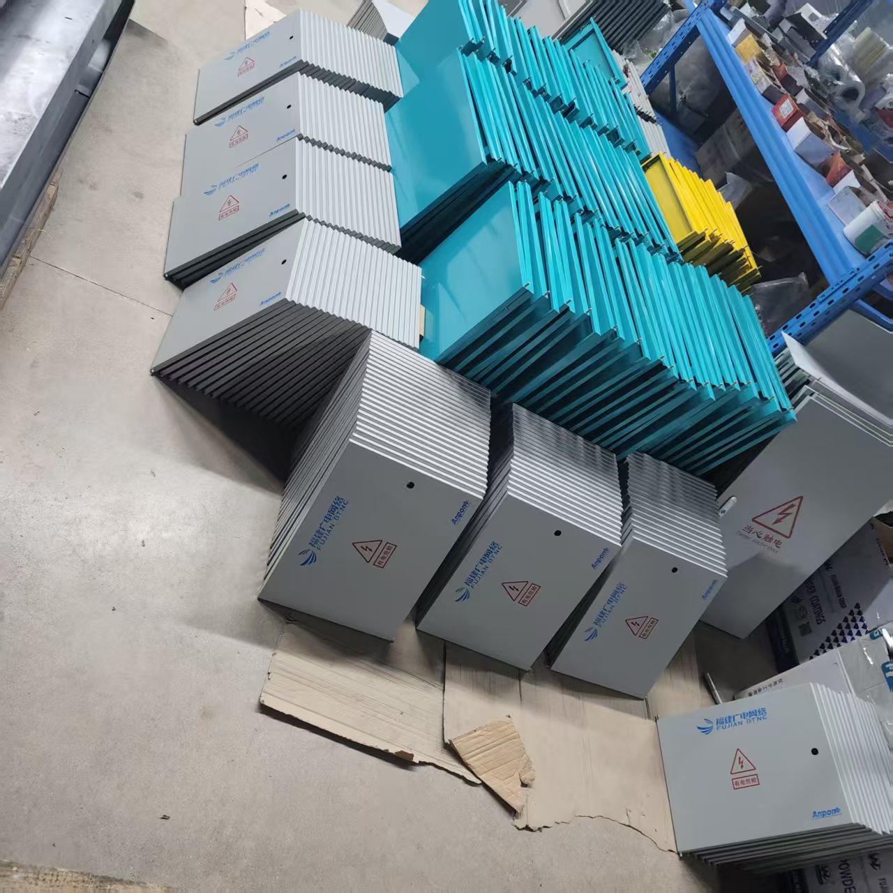 钣金加工车间实拍