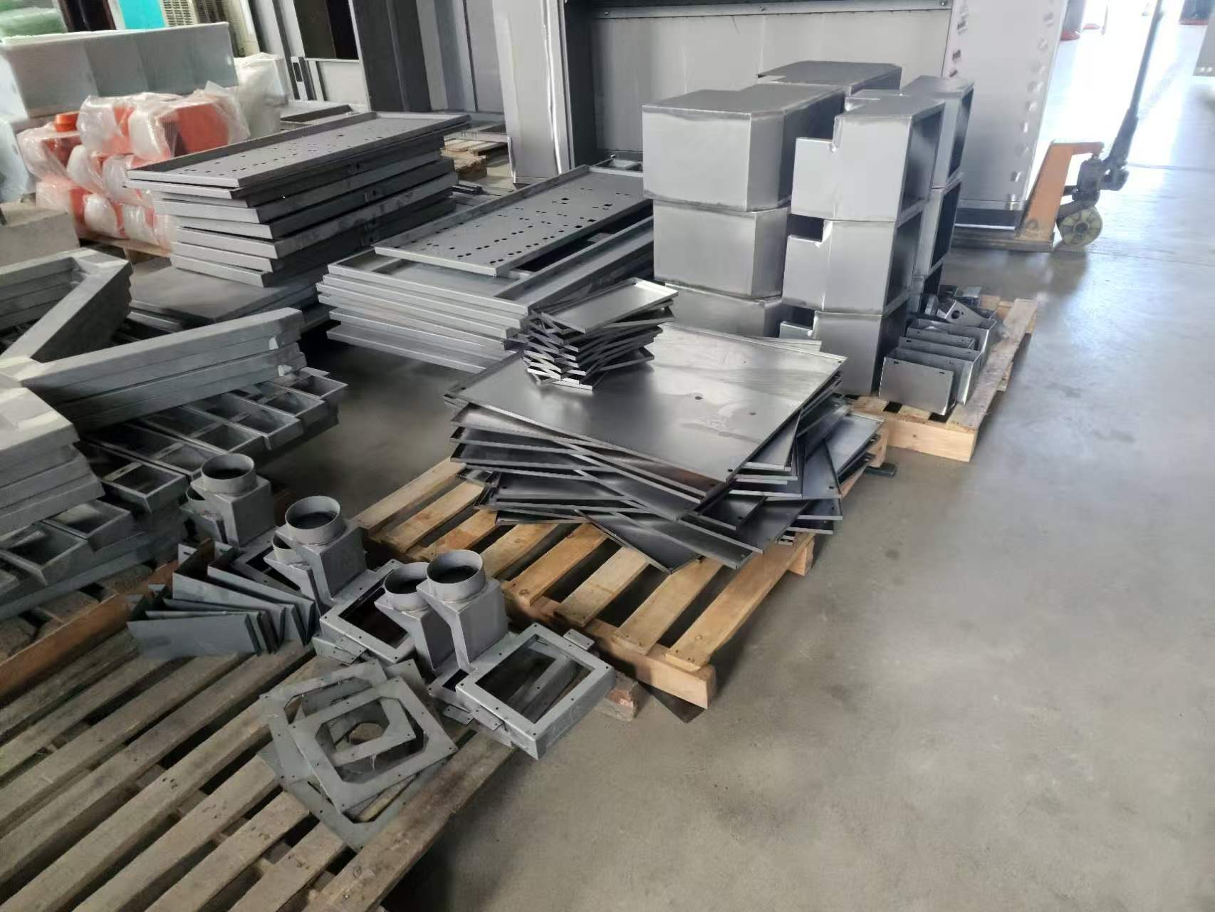 钣金加工车间实拍