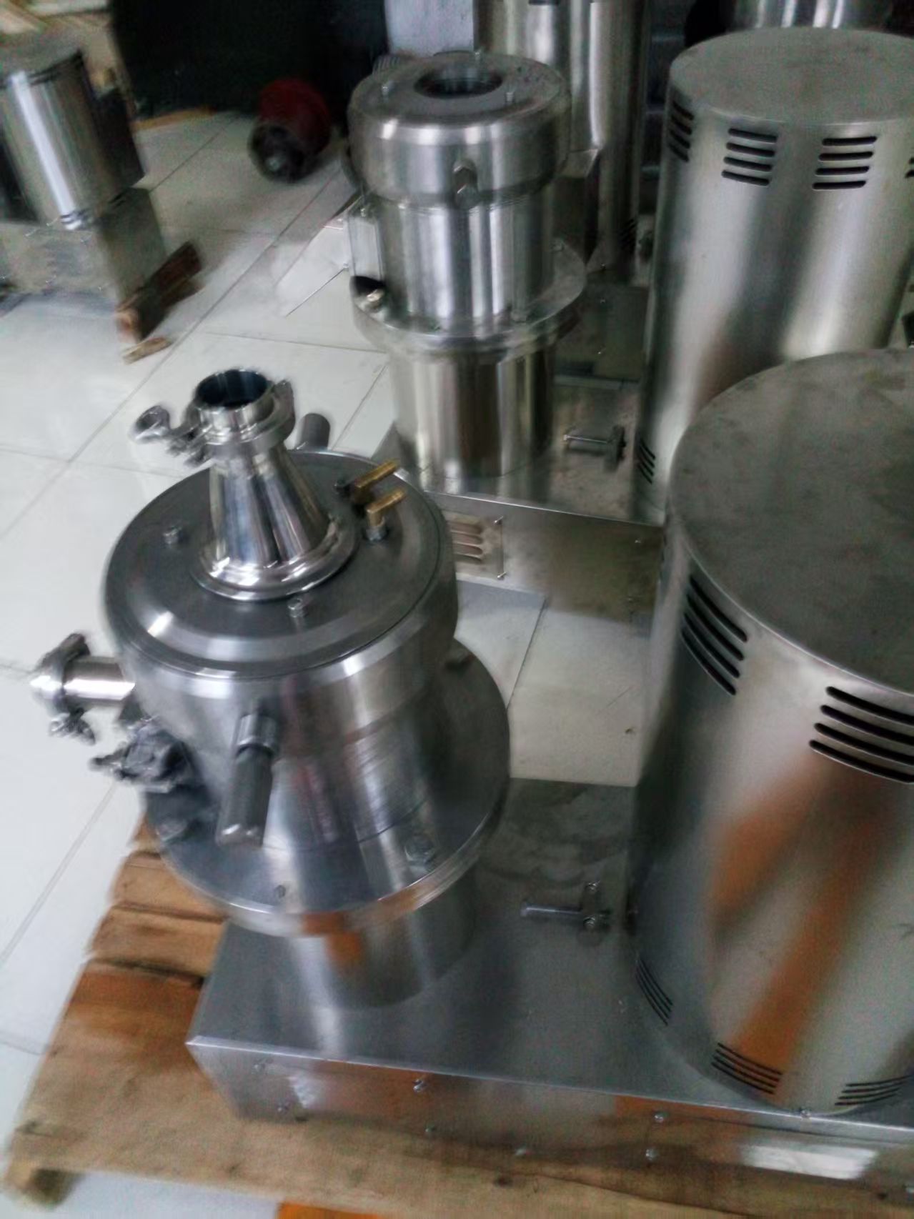管线式胶体磨设备实拍