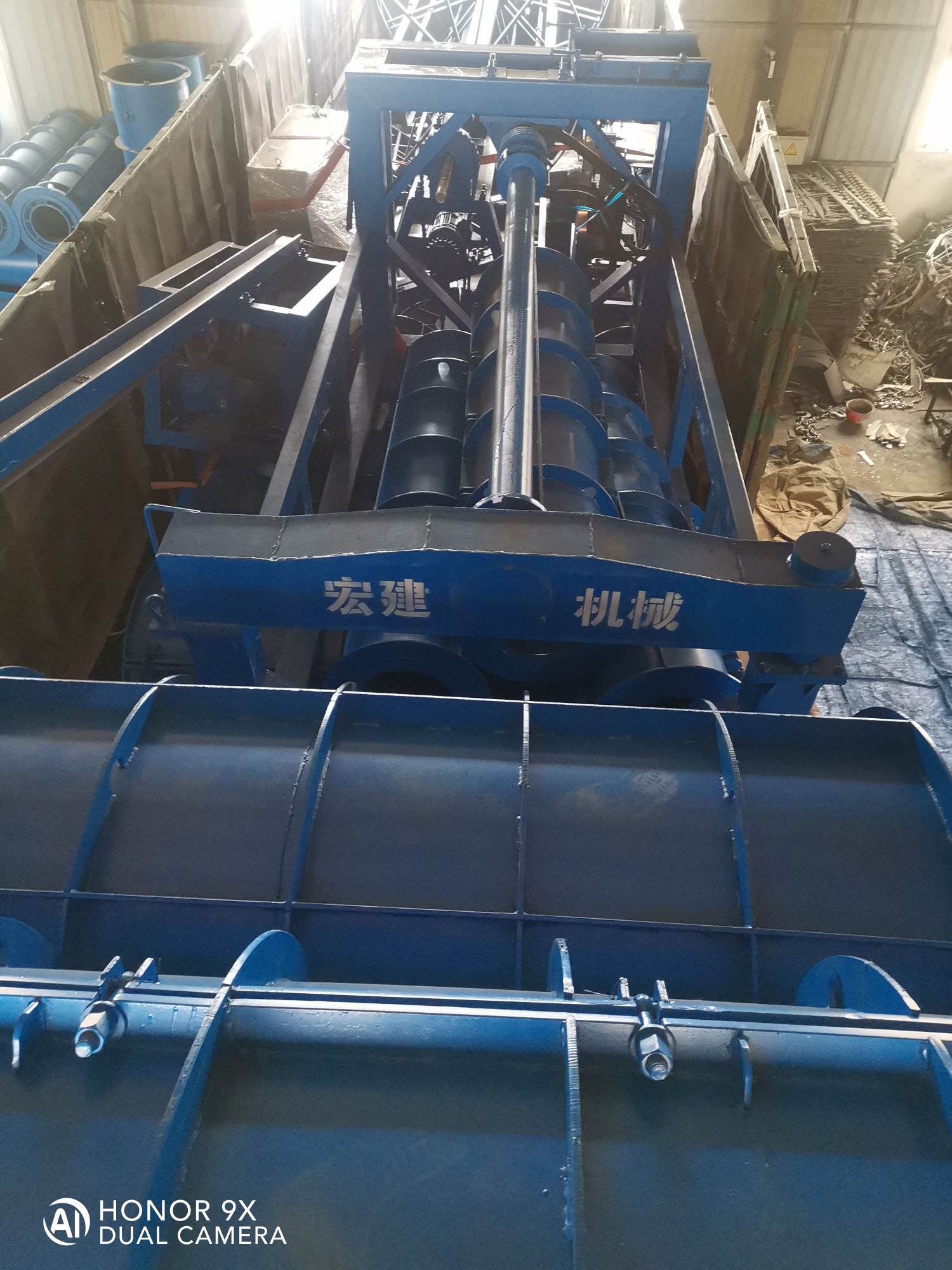 水泥管生产设备实拍