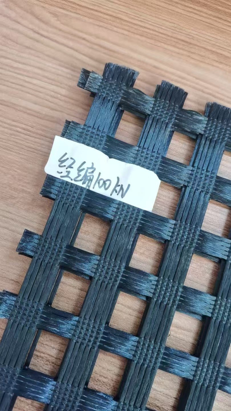 双向经编玻璃纤维土工格栅实物展示