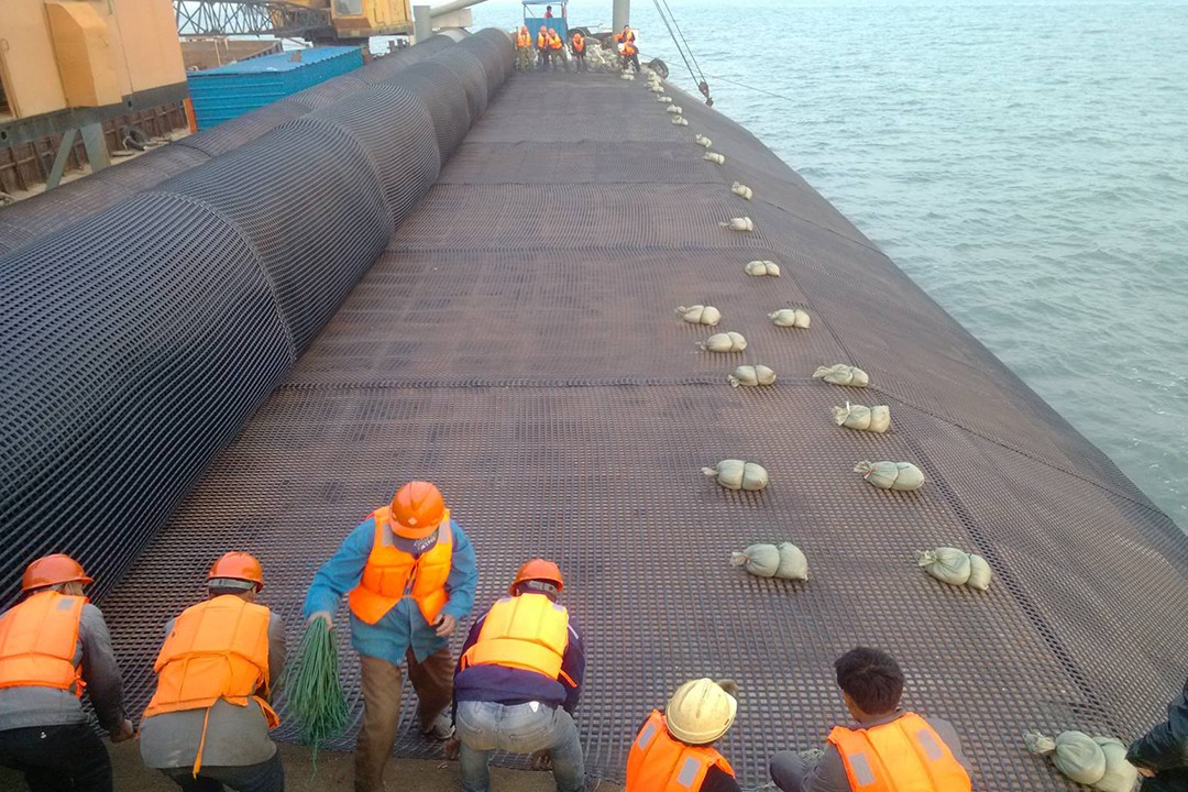 河北附近防渗工程材料实景