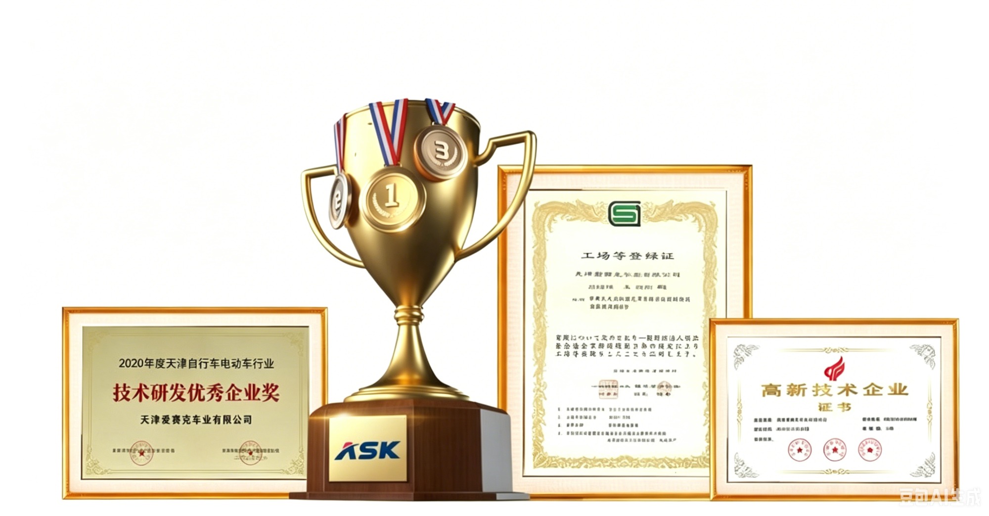 工业厂区全景展示