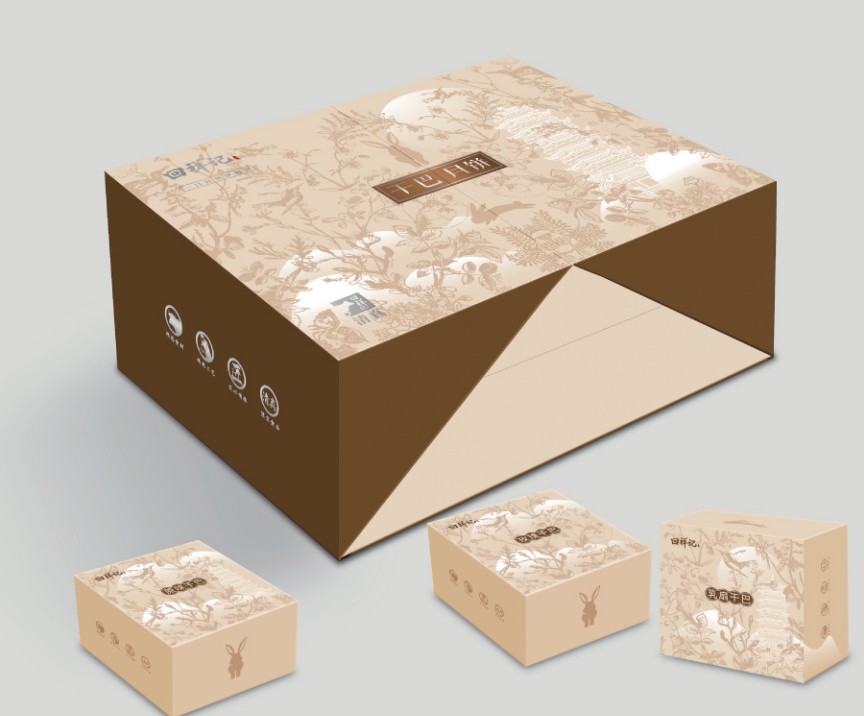烫金礼盒实物展示图