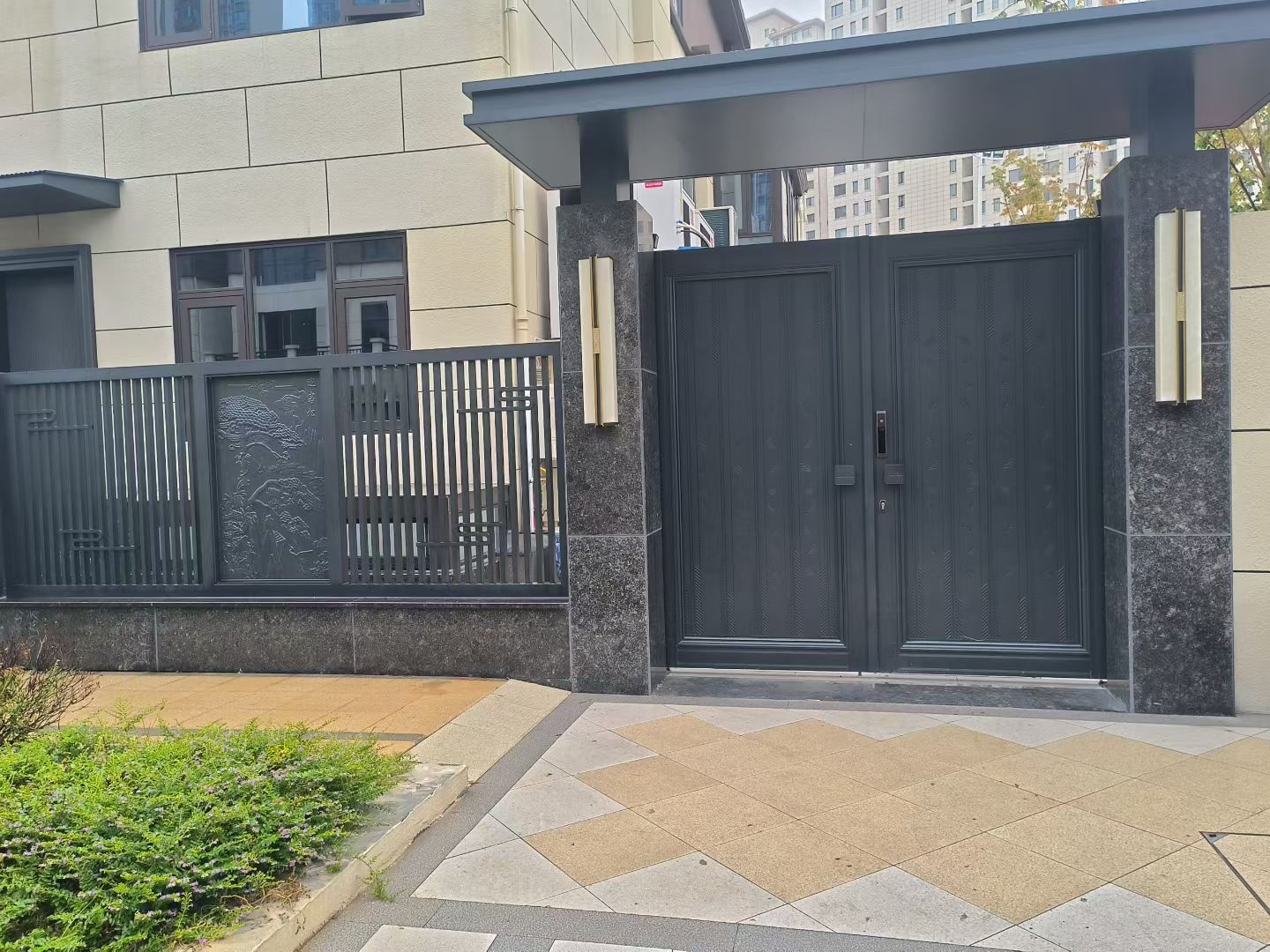 专业户外庭院铝艺产品实景
