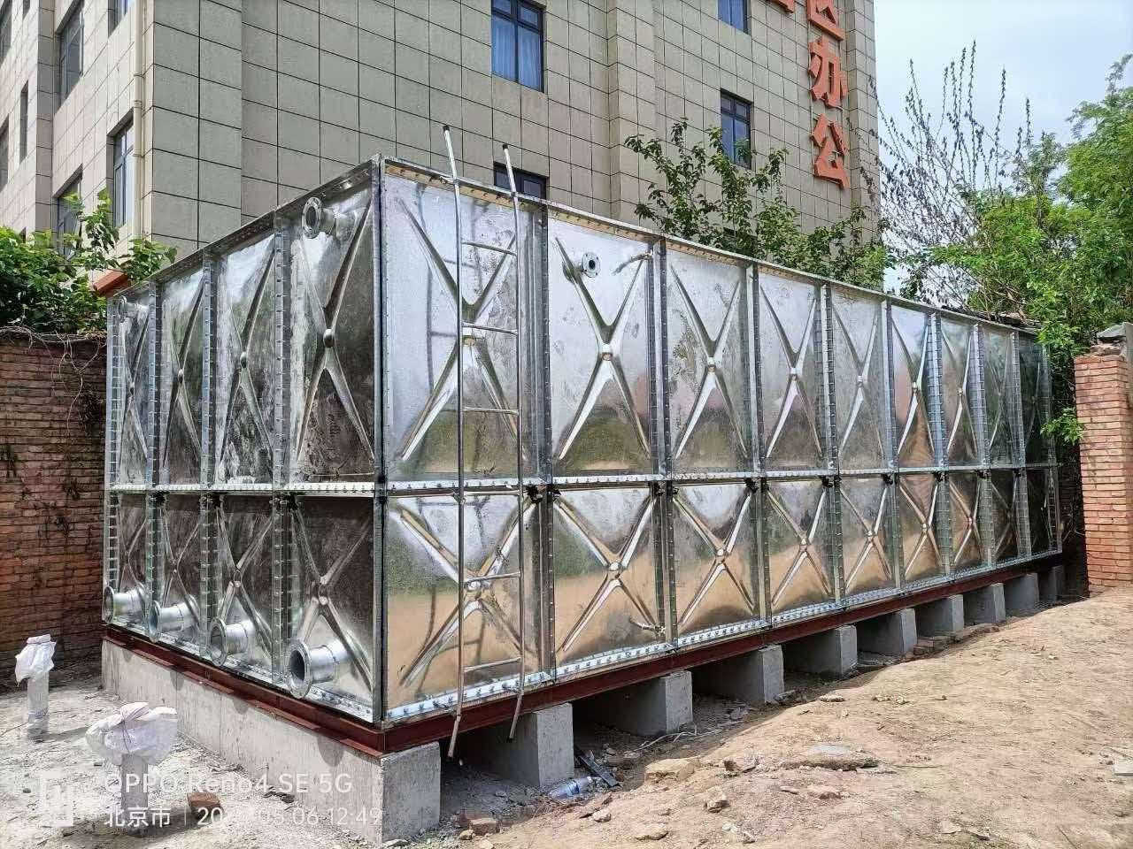 消防储水装备实拍