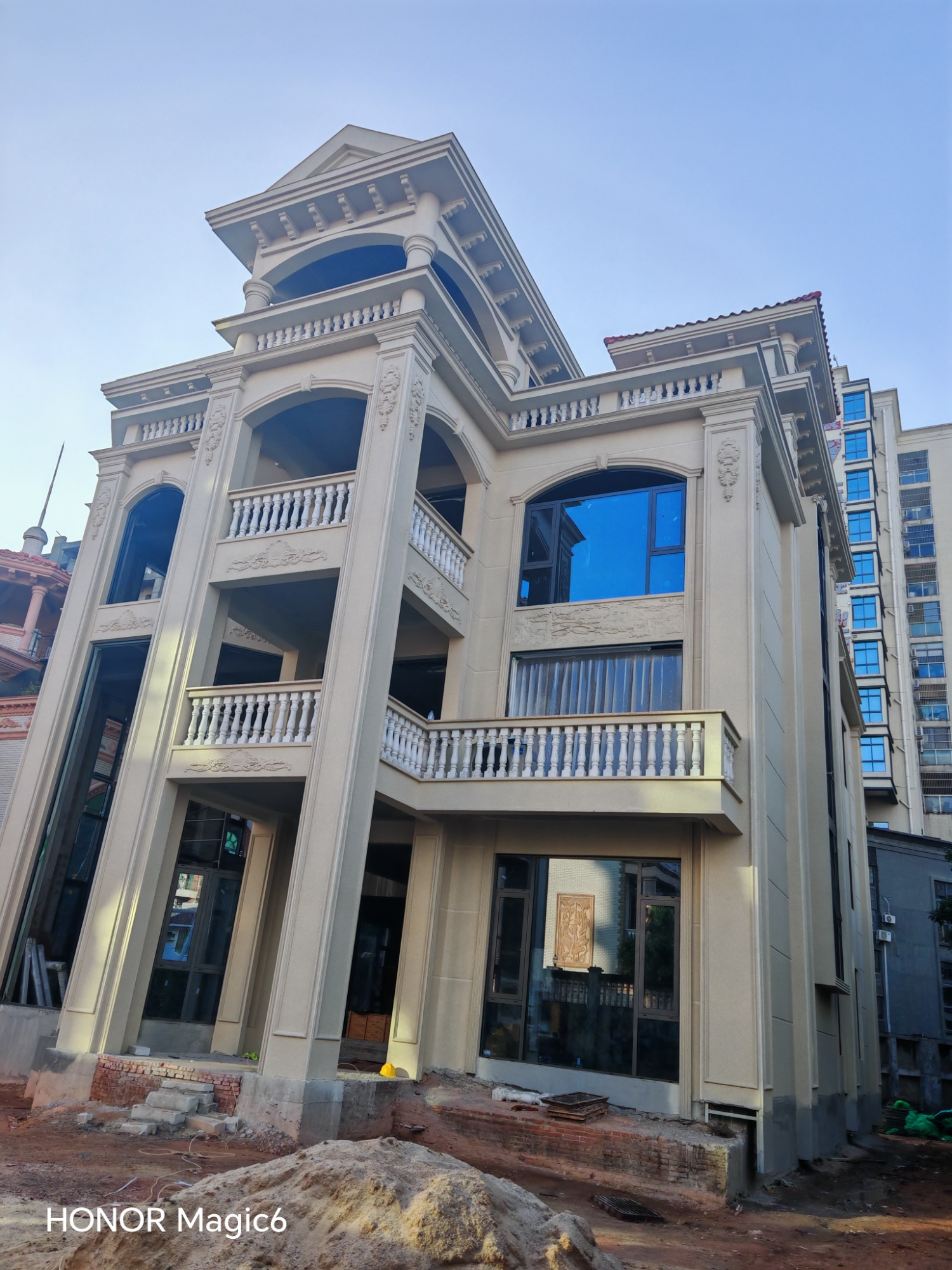 建筑外立面装饰构件实景