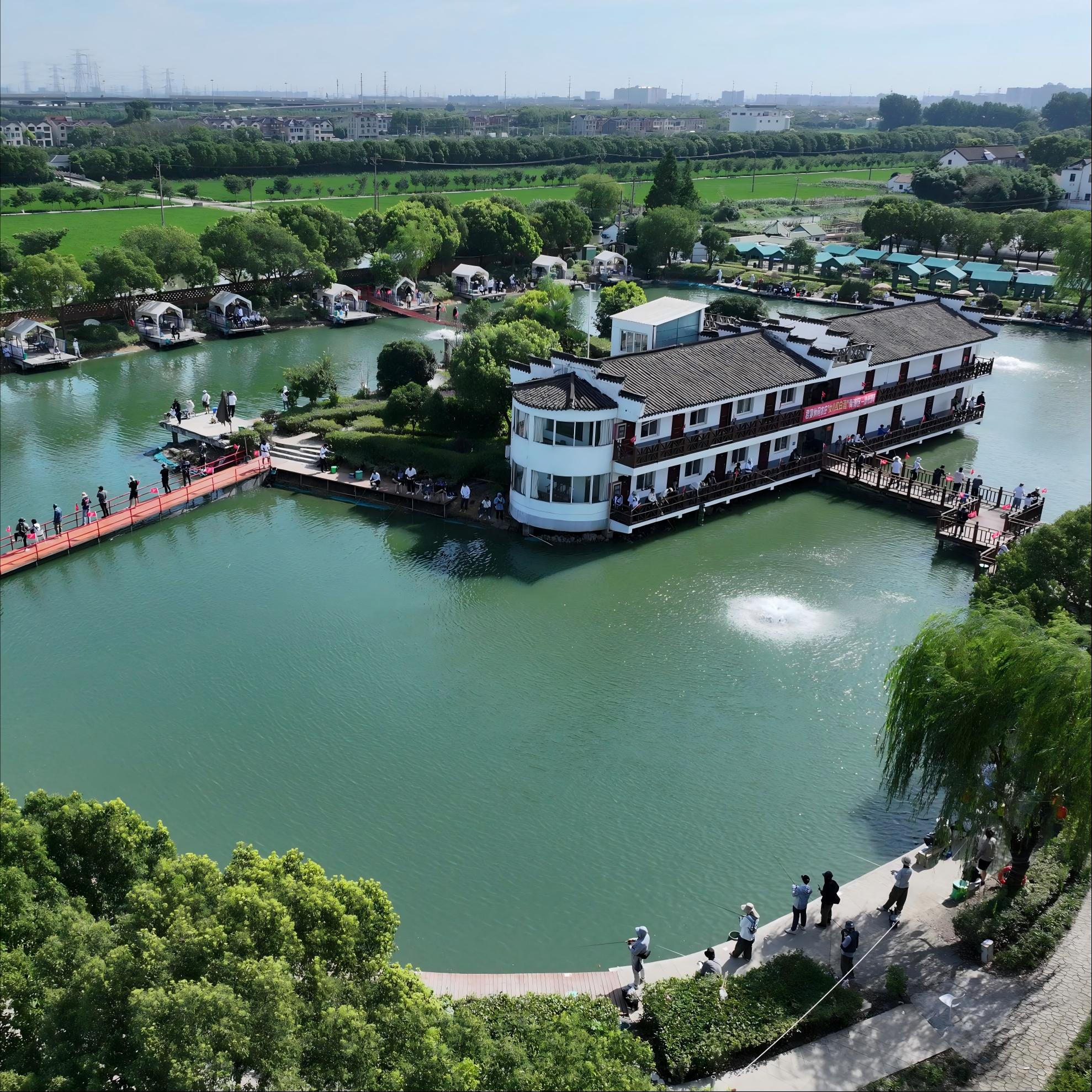 户外生态休闲场景