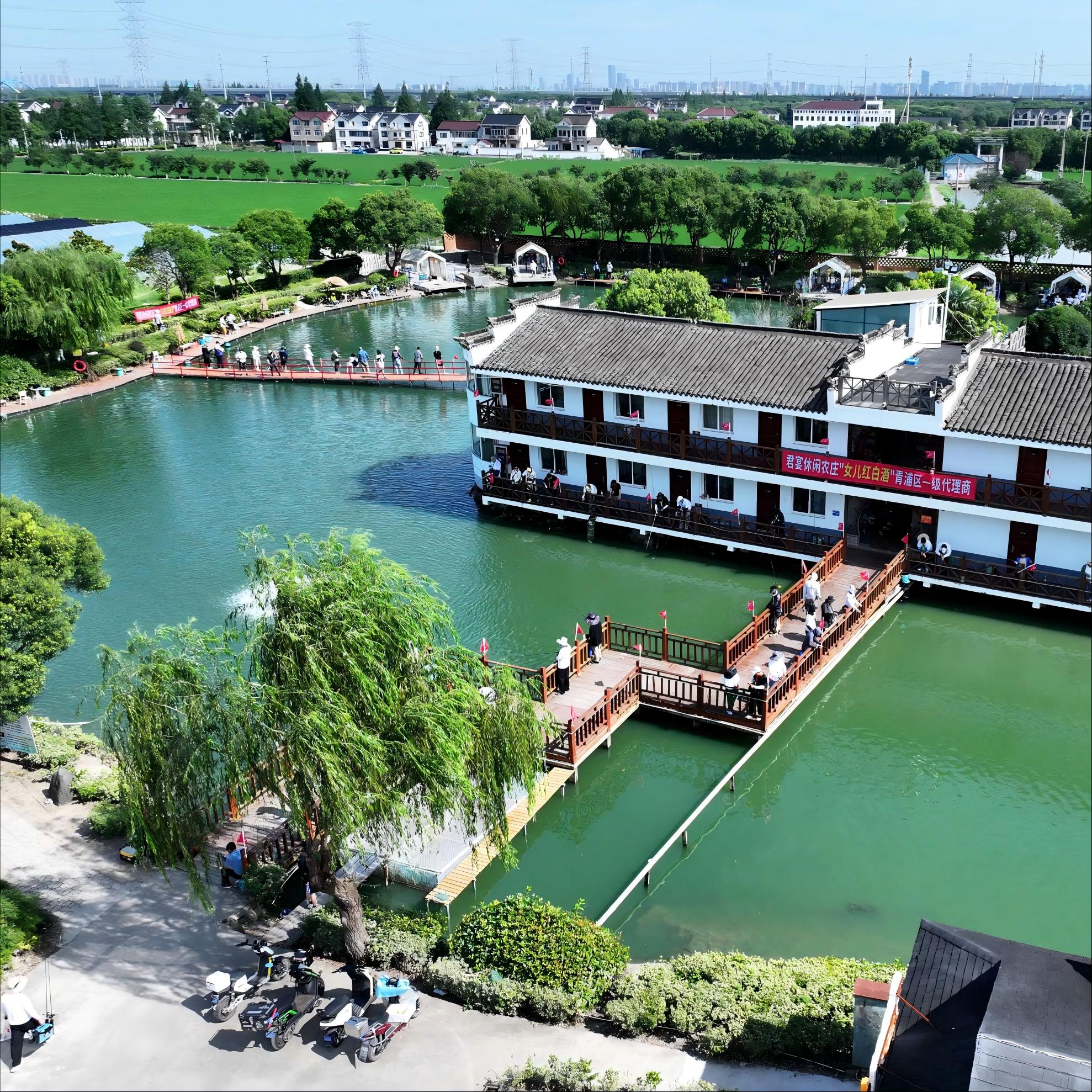 户外休闲场地实景