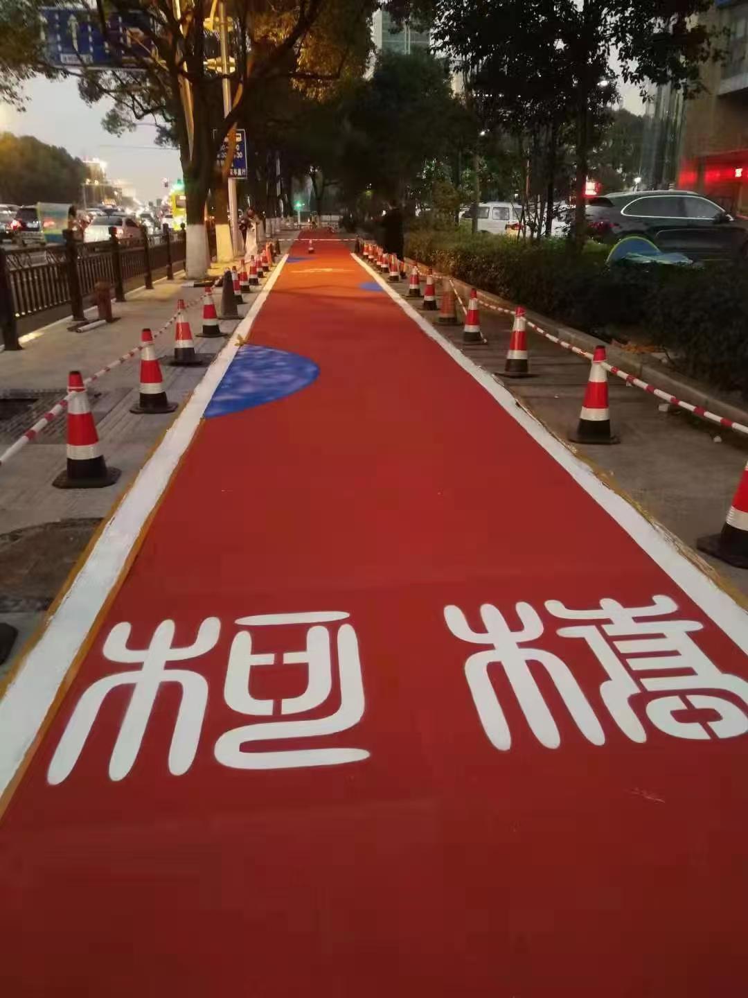 济宁地区道路养护施工现场