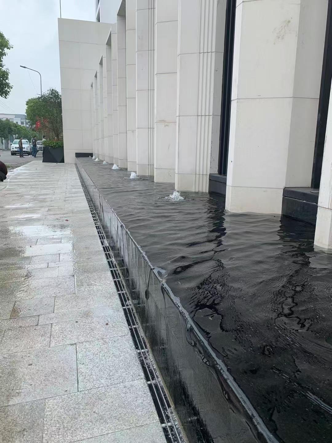 黑金沙石材表面处理细节