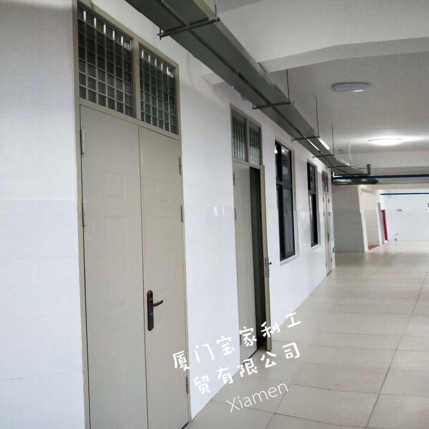 防火门窗生产线实景图