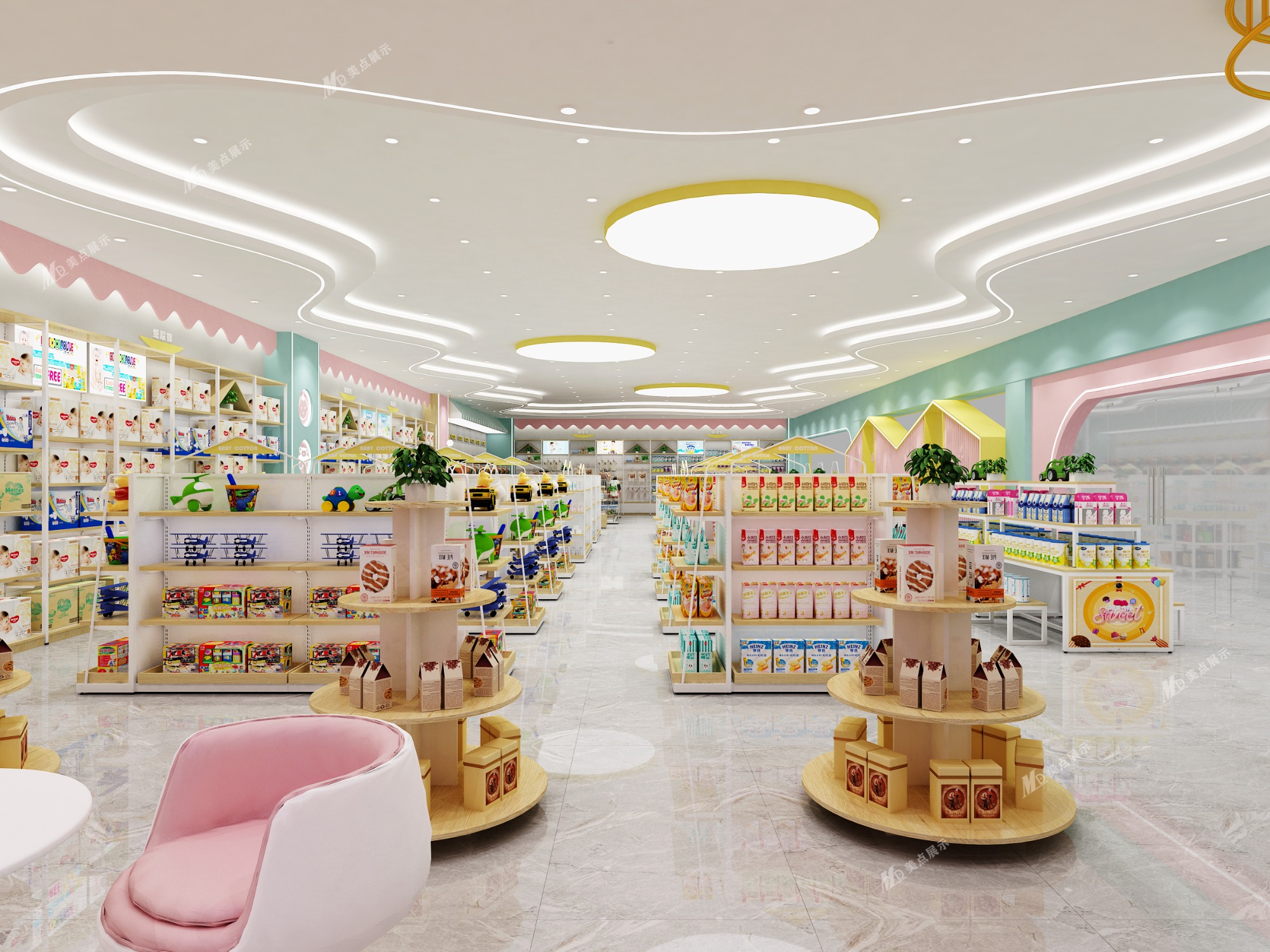 门店陈列实景展示
