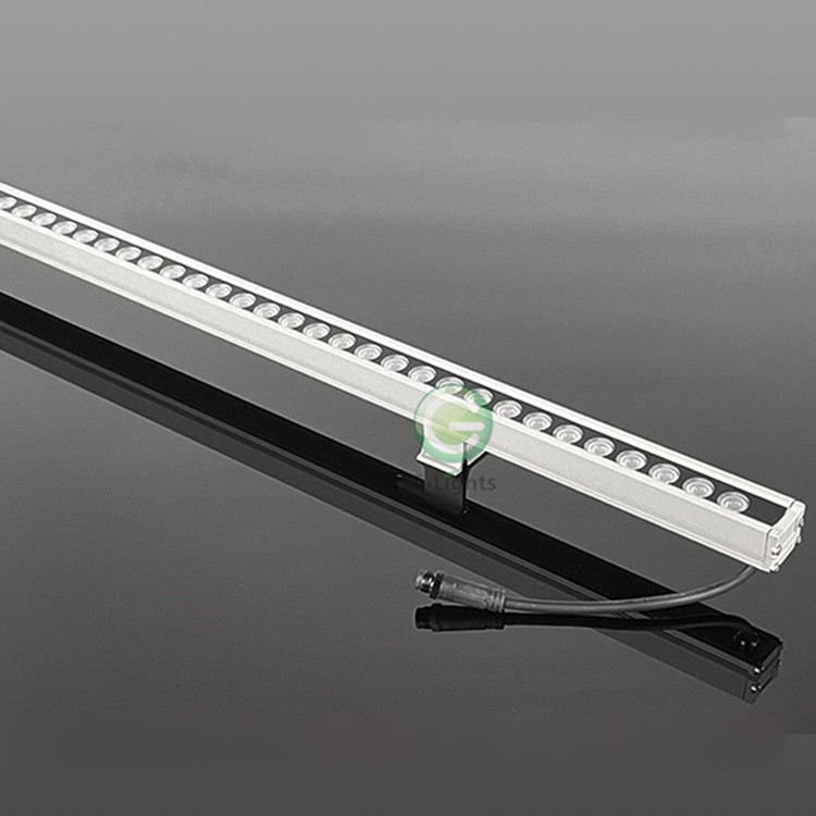 LED洗墙灯应用示意
