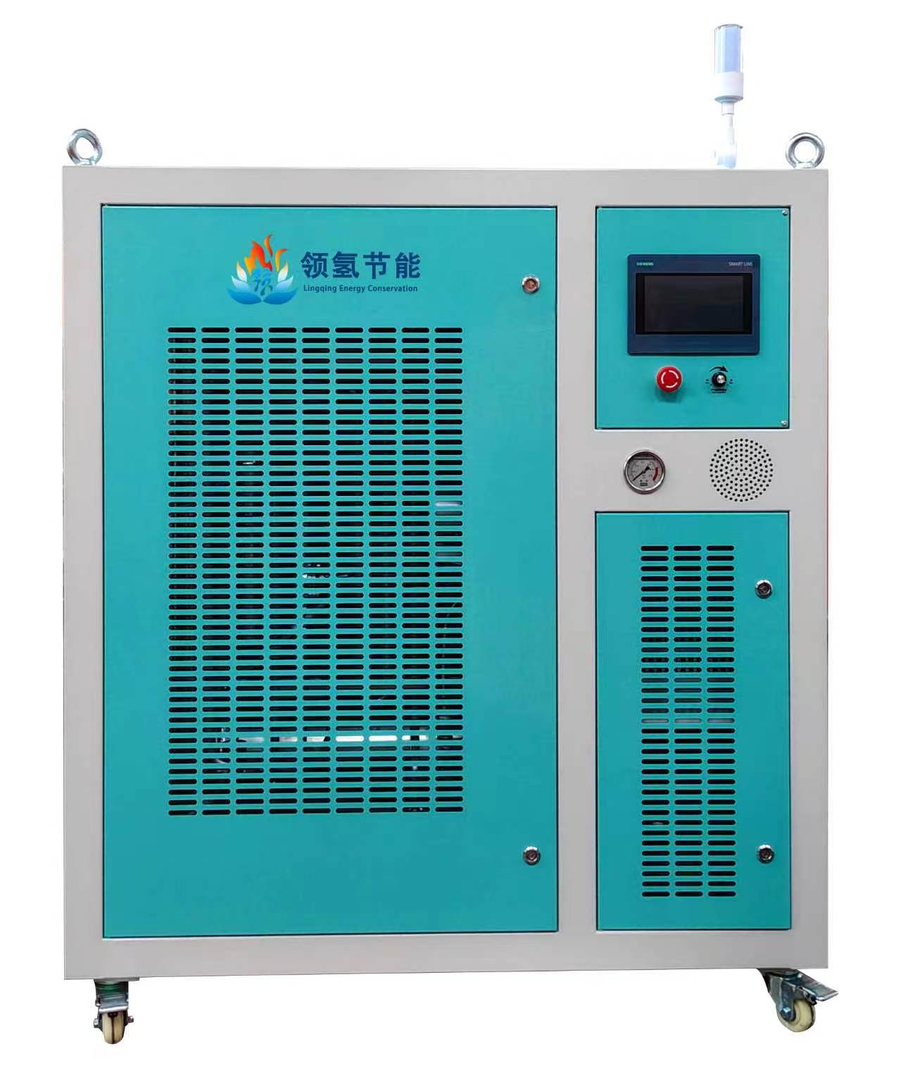 氢氧焊机内部结构与工作流程示意