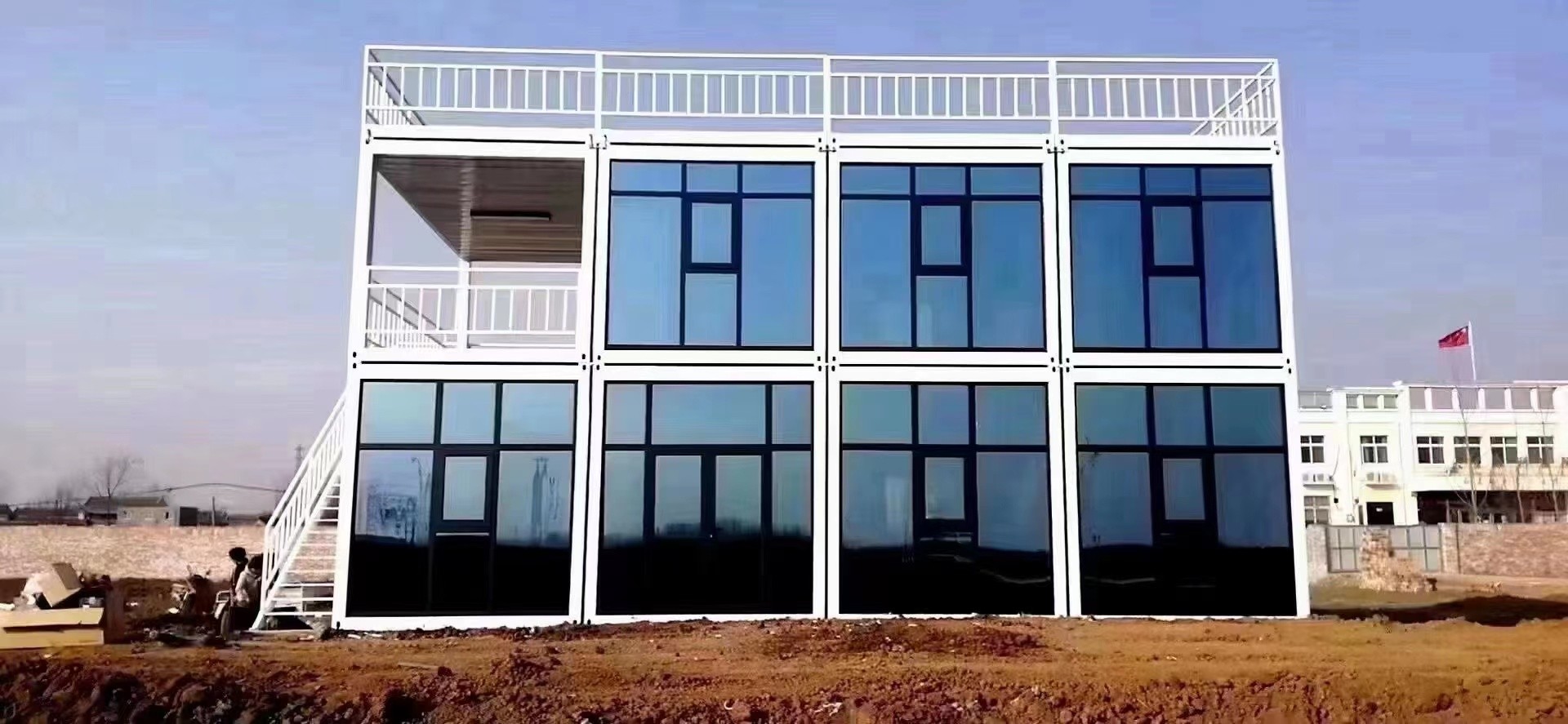打包箱生产实景